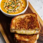 Butternut Squash Soup and Grilled Cheese