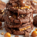 Candy Bar Brownie Mix Cookies