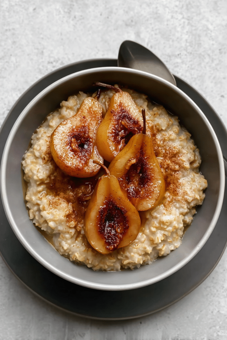 Pear Oat Porridge