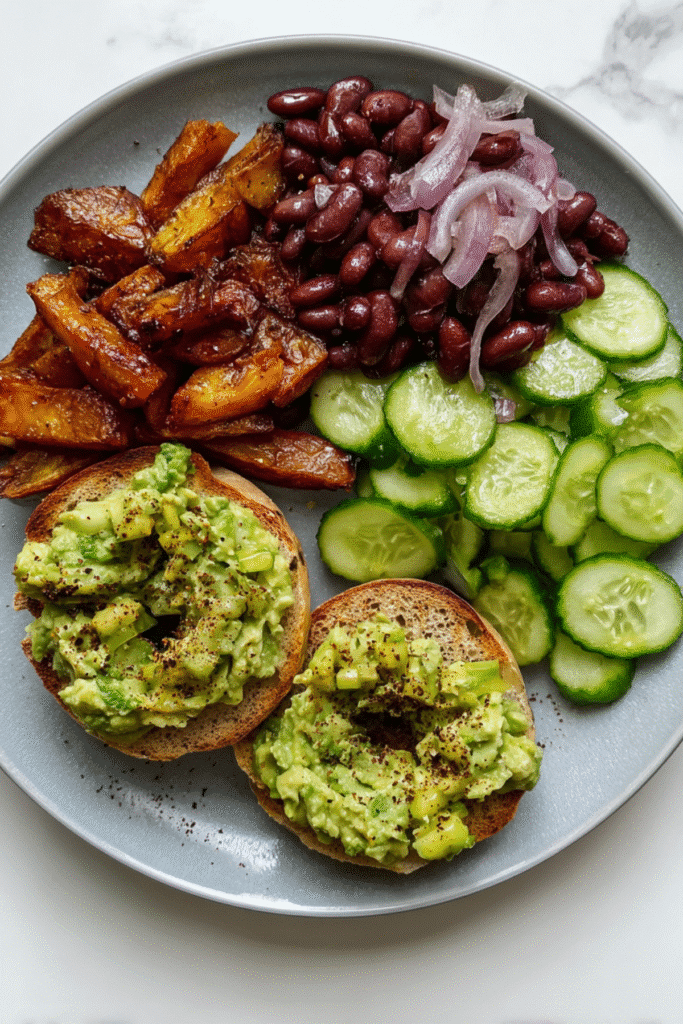 Avocado Bagel Brunch