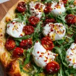 Burrata Caprese Pizza