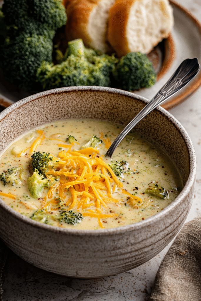 Creamy Broccoli Cheddar Soup