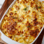 Creamy Baked Shellbows Mac & Cheese