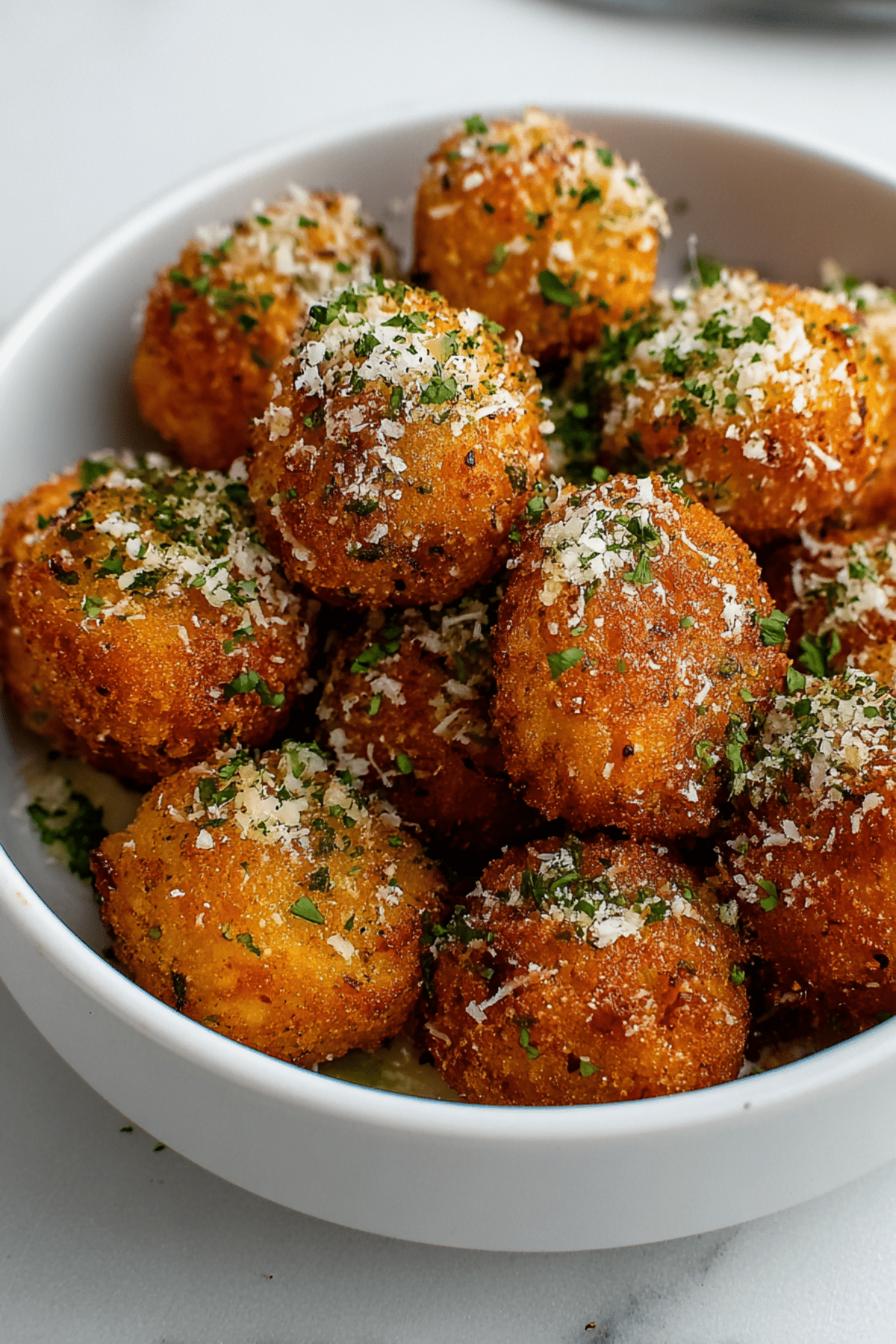 Crispy Cheesy Potato Balls