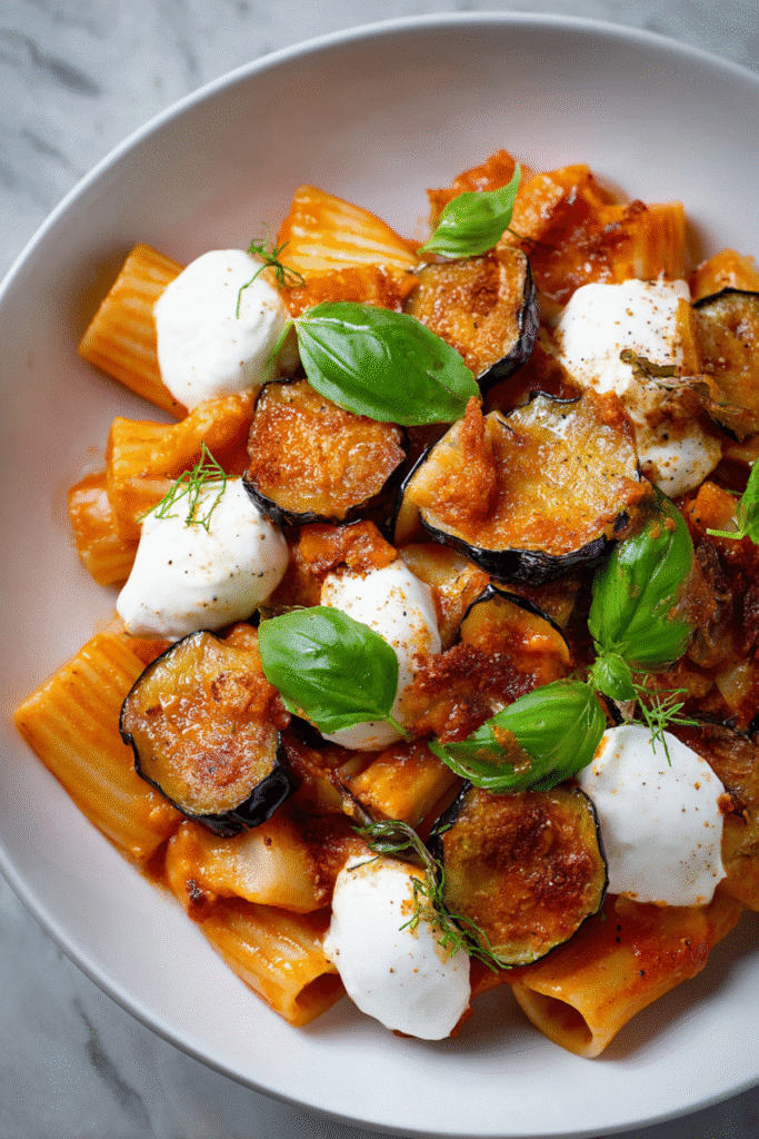 Sicilian-Style Rigatoni