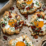 Bacon Parmesan & Chive Egg Clouds