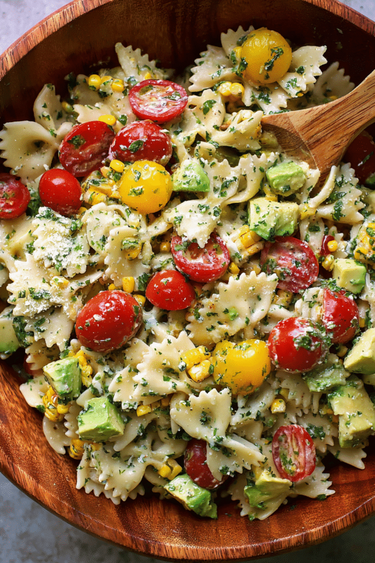 Cilantro Lime Pasta Salad
