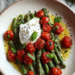 Green Beans with Burrata