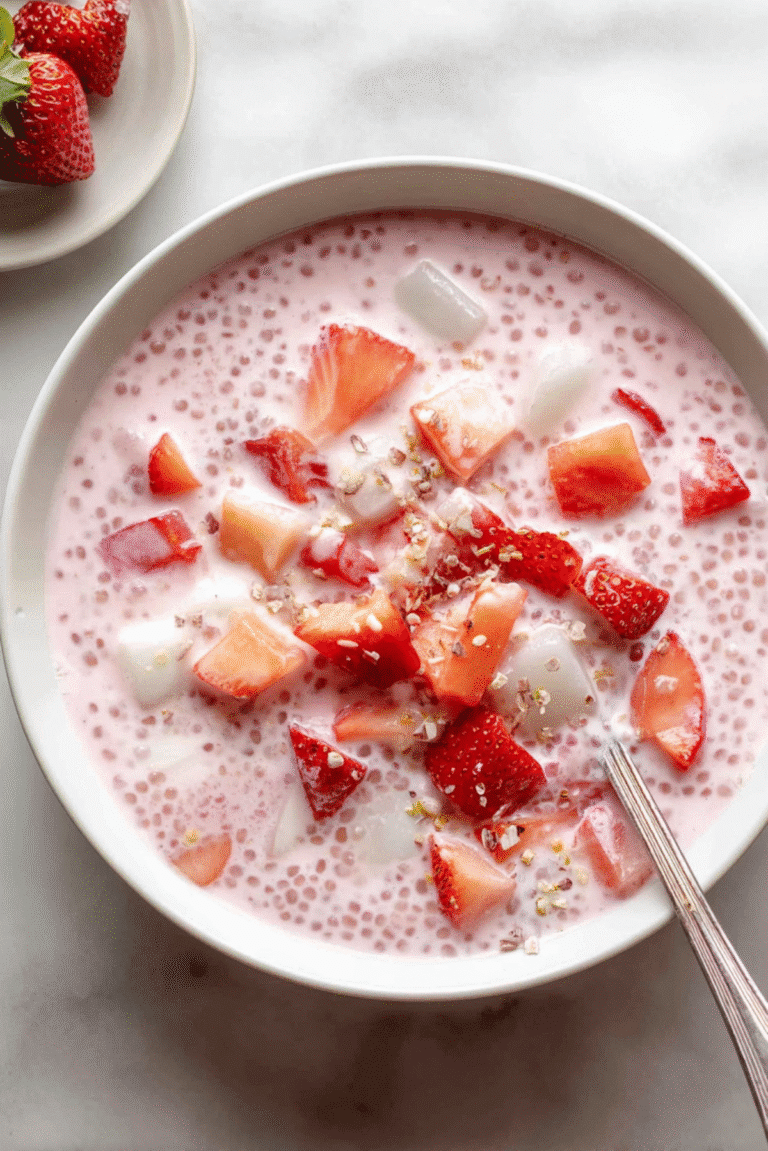 Strawberry Sago