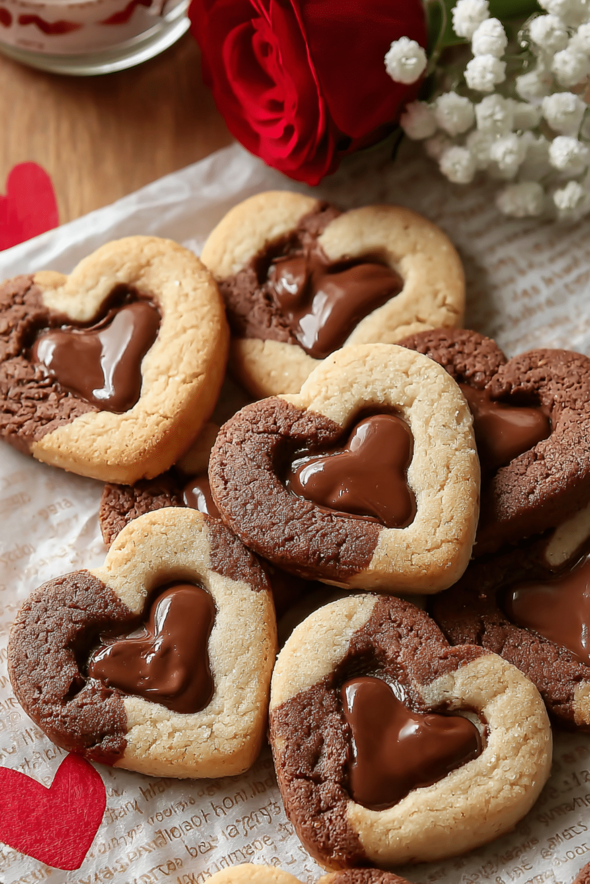Nutella Linzer Cookies
