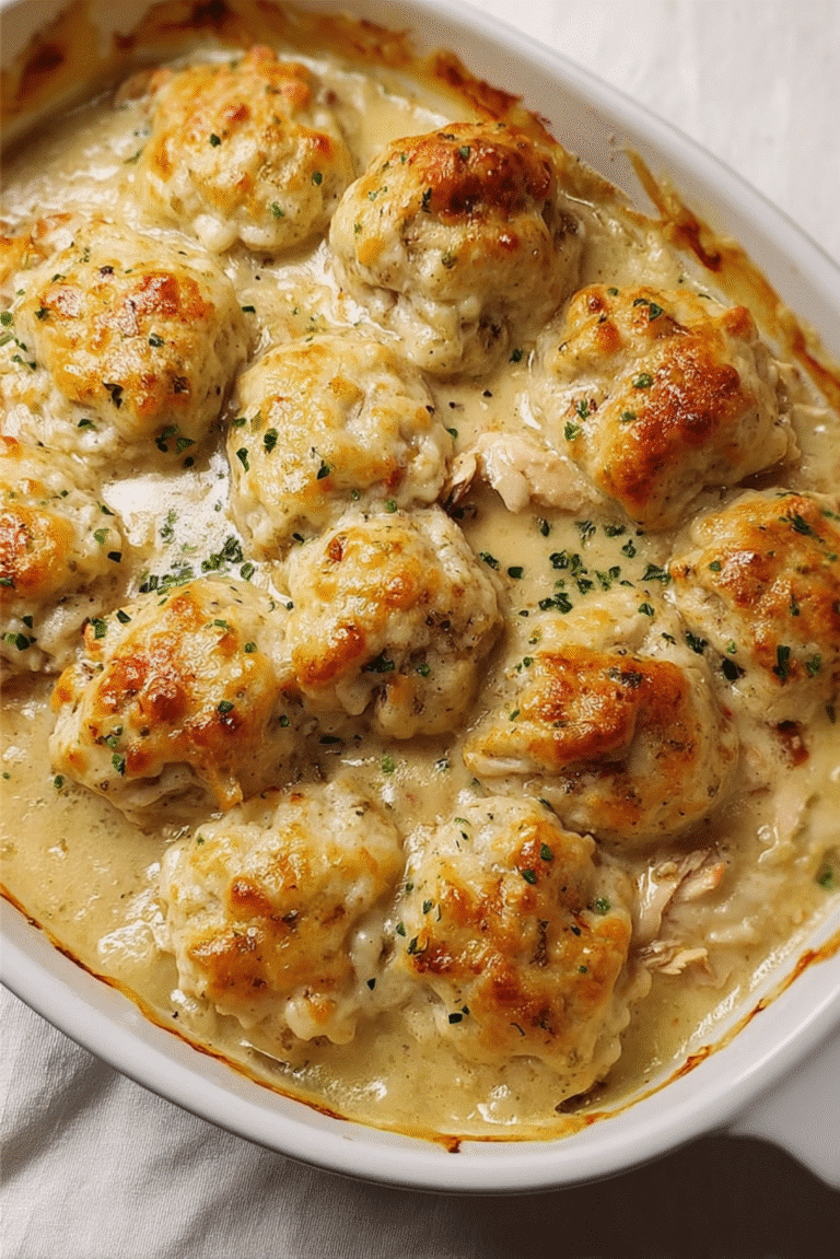 Dumpling Bake (casserole style)