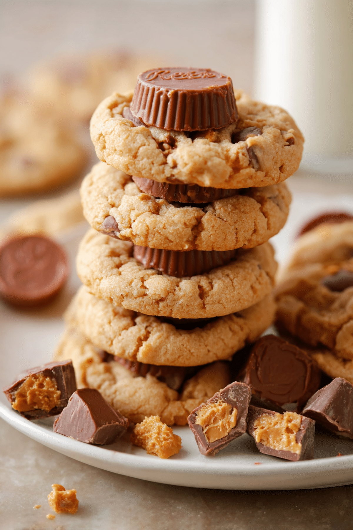 Reese’s Cup Peanut Butter Cookies