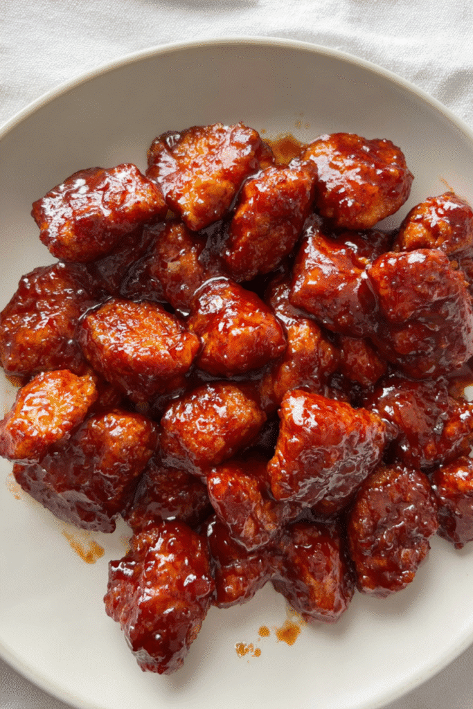 Honey BBQ Chicken Bites