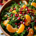 CITRUS POMEGRANATE KALE SALAD