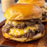 Double Cheese Smash Burgers
