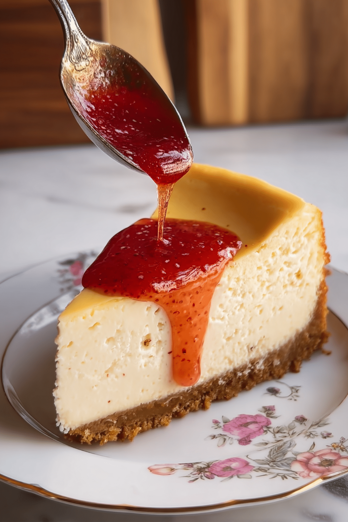 NY Vanilla Cheesecake