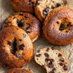 Chocolate Chip Banana Bagels