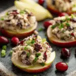 CRANBERRY TUNA SALAD BITES