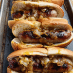 Beer-Braised Bratwurst