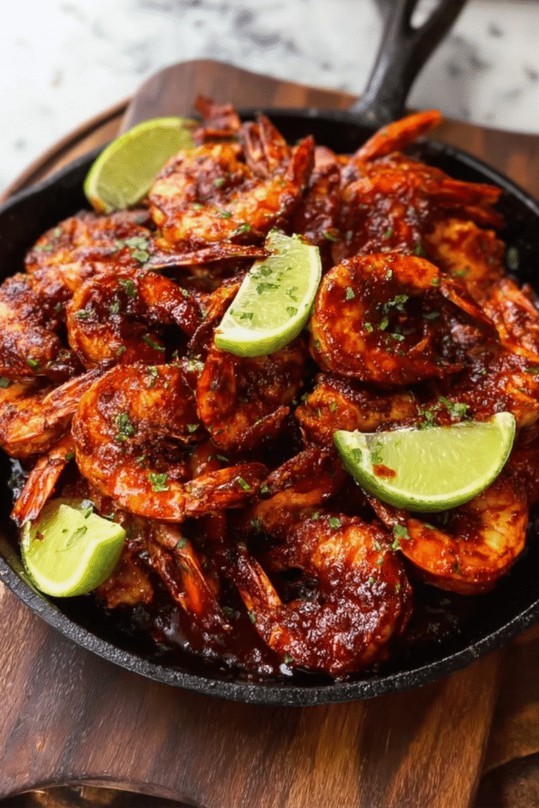 Garlic Guajillo Shrimp