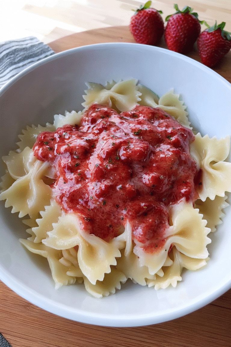 Strawberry Pasta