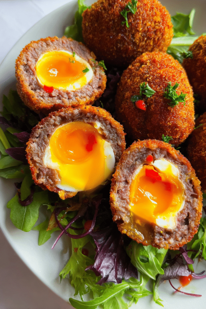 Fiery Scotch Eggs