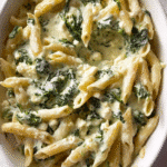 spinach & feta baked pasta
