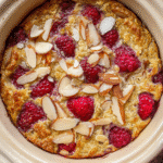 Raspberry Baked Oats