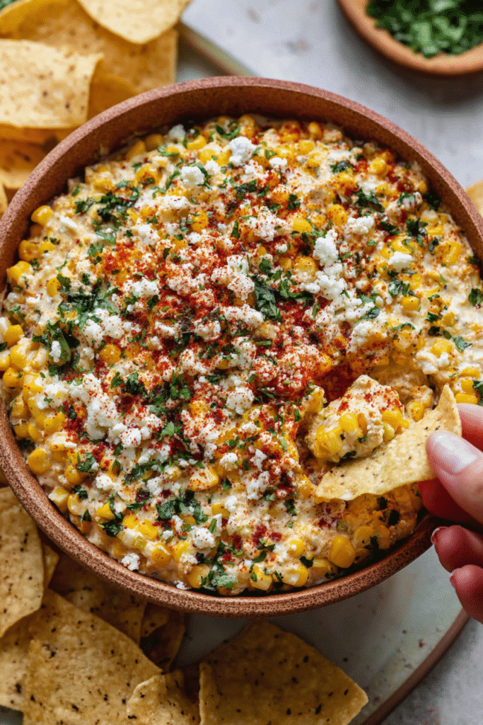 EASY MEXICAN STREET CORN DIP