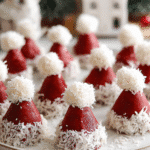 Santa Hat Truffles