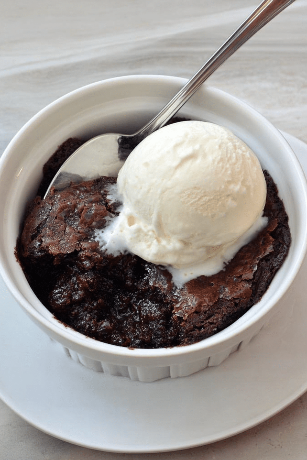 Ina Garten’s Brownie Pudding