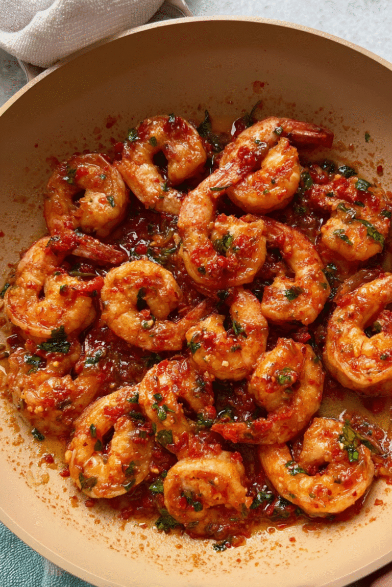 Chilli Lemon Butter Shrimp