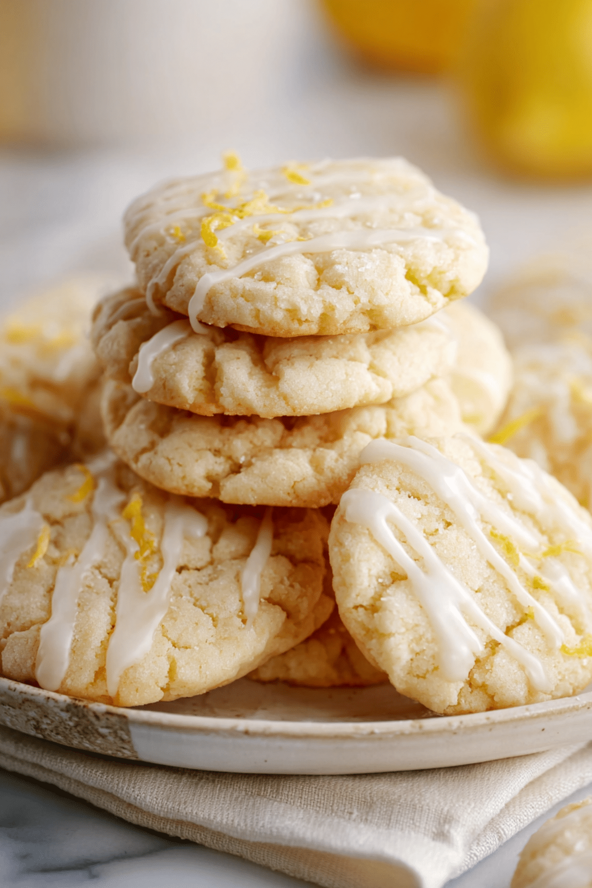 SOFT & CHEWY Lemon Sugar Cookies