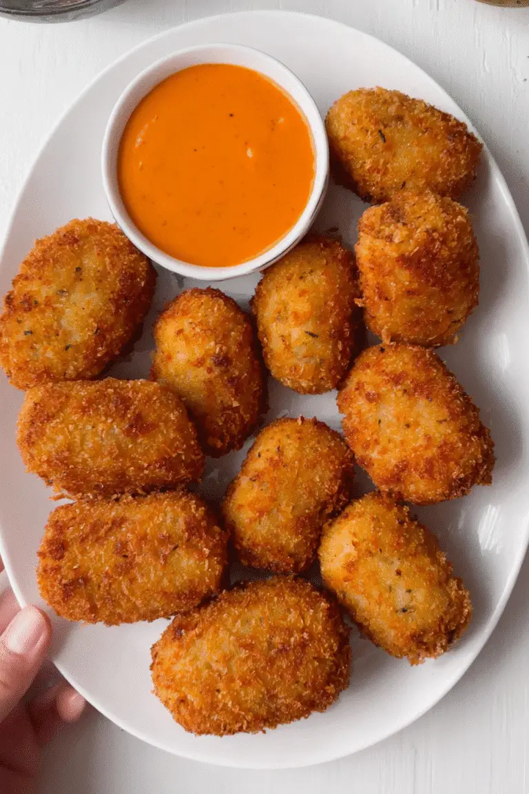 Chicken and Potato Croquettes