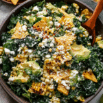 MEXICAN STREET CORN-INSPIRED KALE SALAD!
