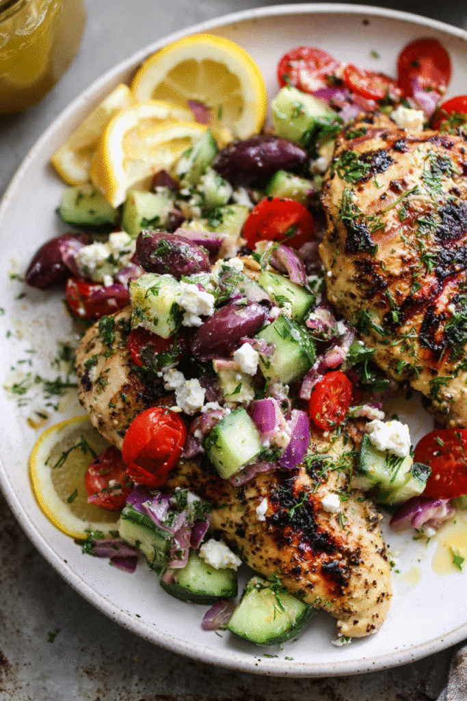 LEMON OREGANO CHICKEN