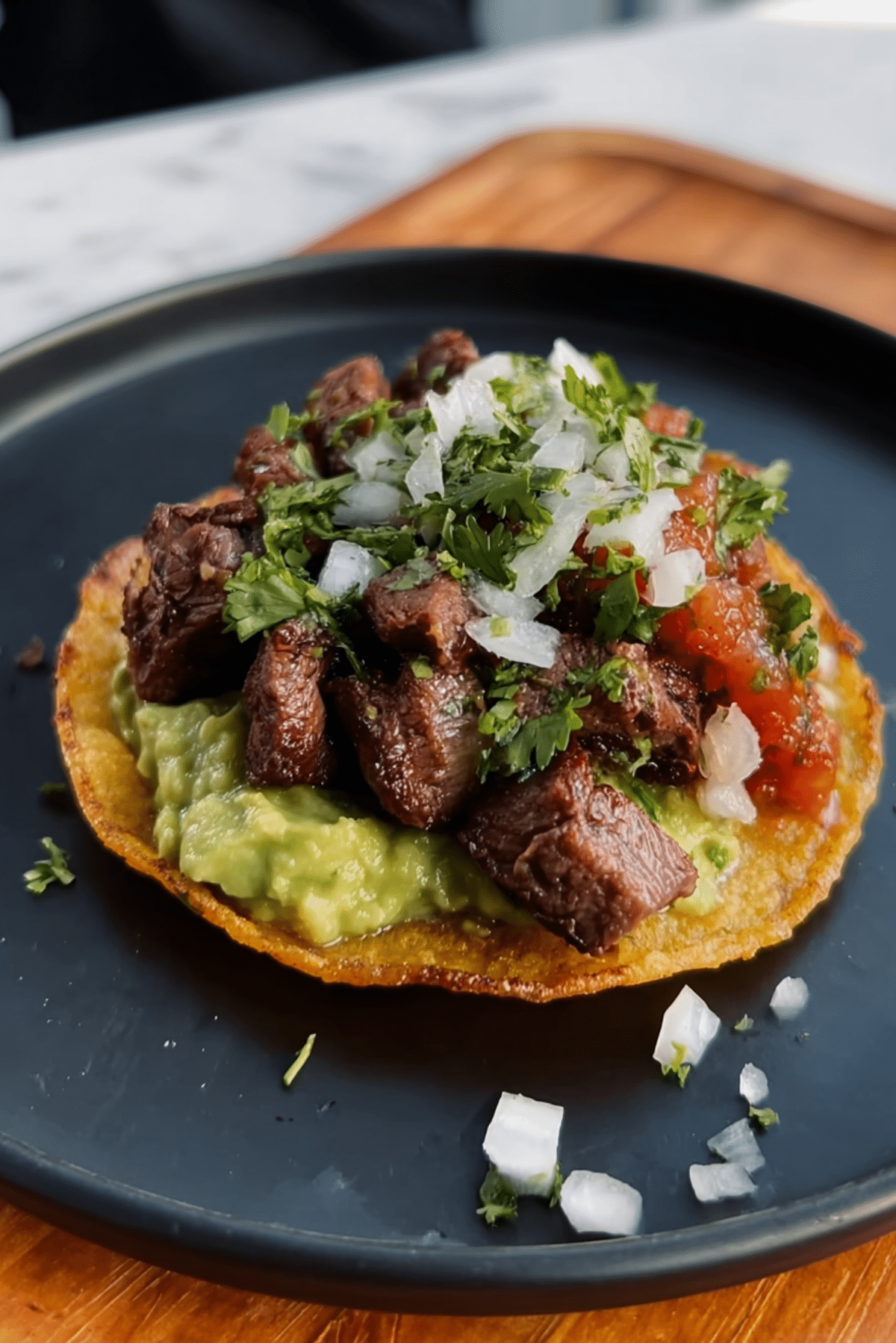 Carne Asada Tostadas