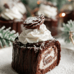YULE LOG CHEESECAKES