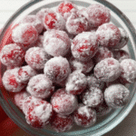 3-Ingredient Candied Cranberries