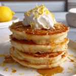 Lemon Cottage Cheese Pancakes