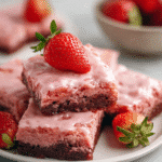 EASY STRAWBERRY BROWNIES