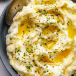 ROASTED GARLIC MASHED POTATOES