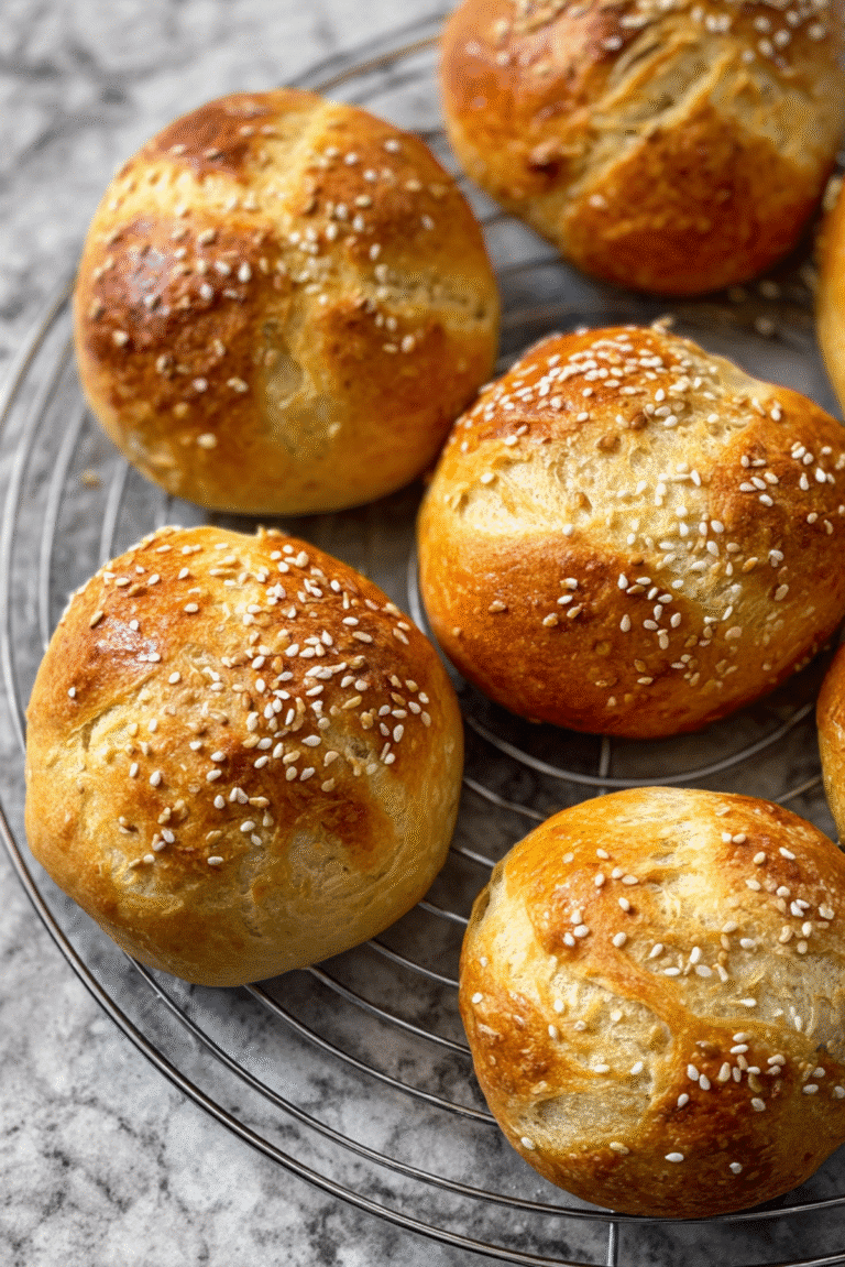 2-Ingredient Kefir Bread Rolls