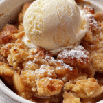 2-Ingredient Cinnamon Apple Cobbler