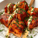 Firecracker Salmon Bites