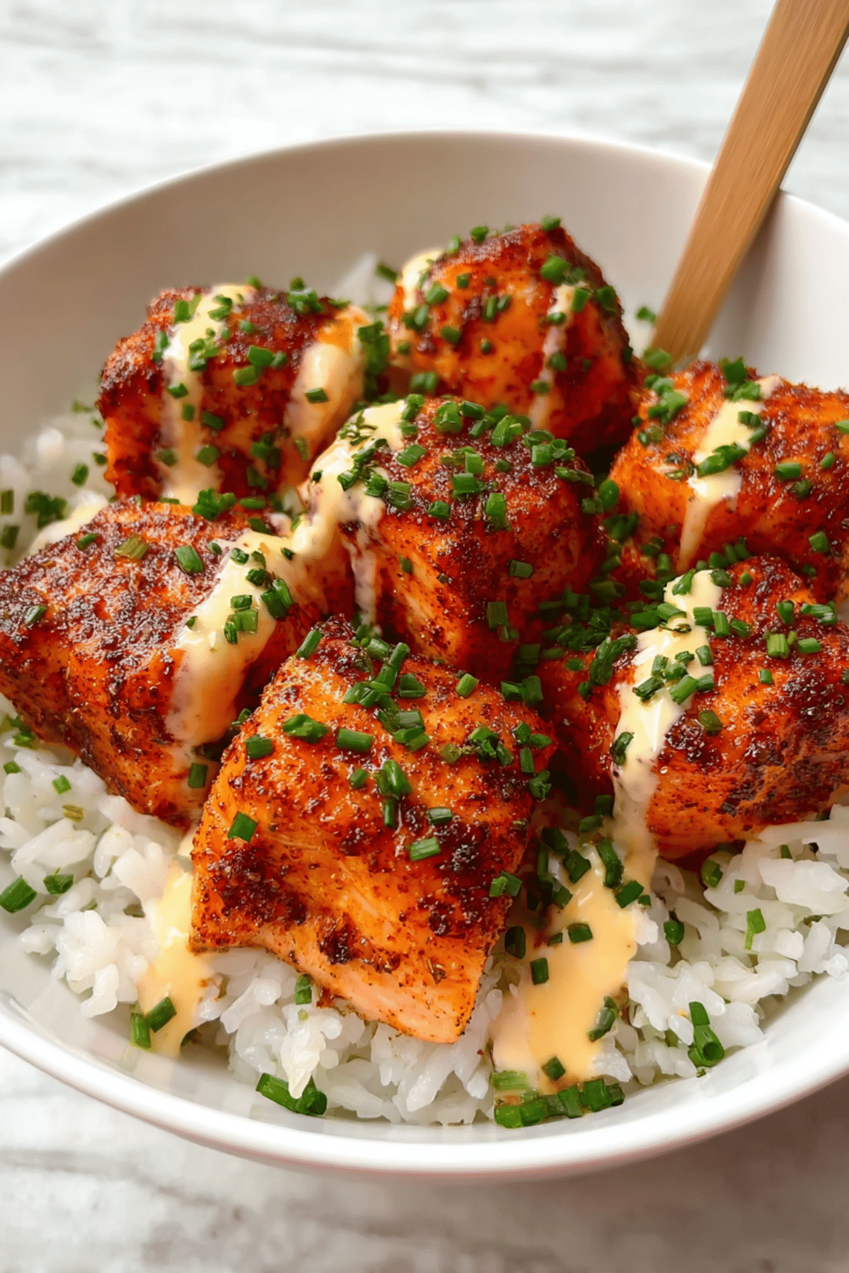 Firecracker Salmon Bites