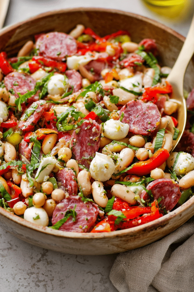 ITALIAN GRINDER BEAN SALAD!