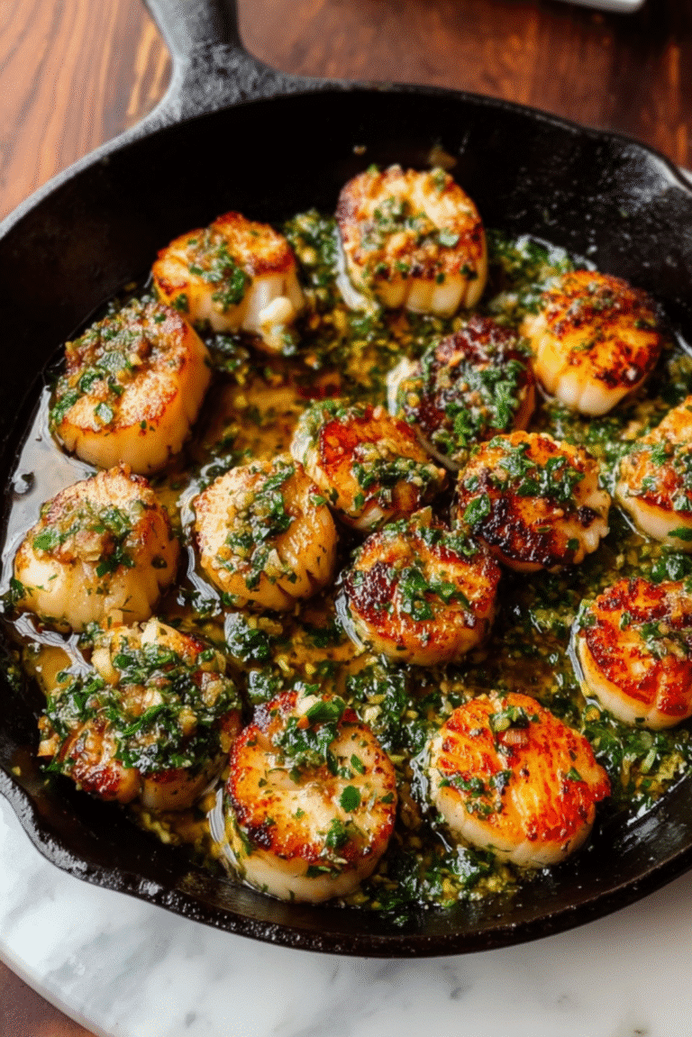 Garlic Butter Scallops