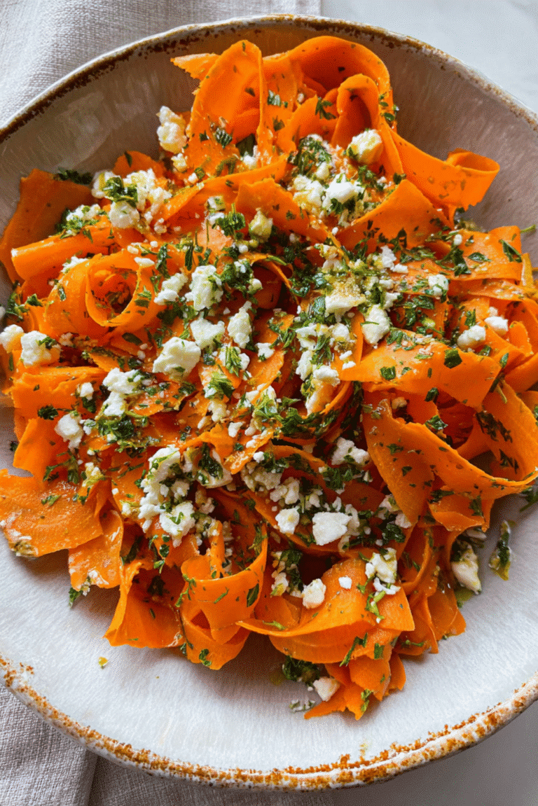 Ribbon Carrot Salad