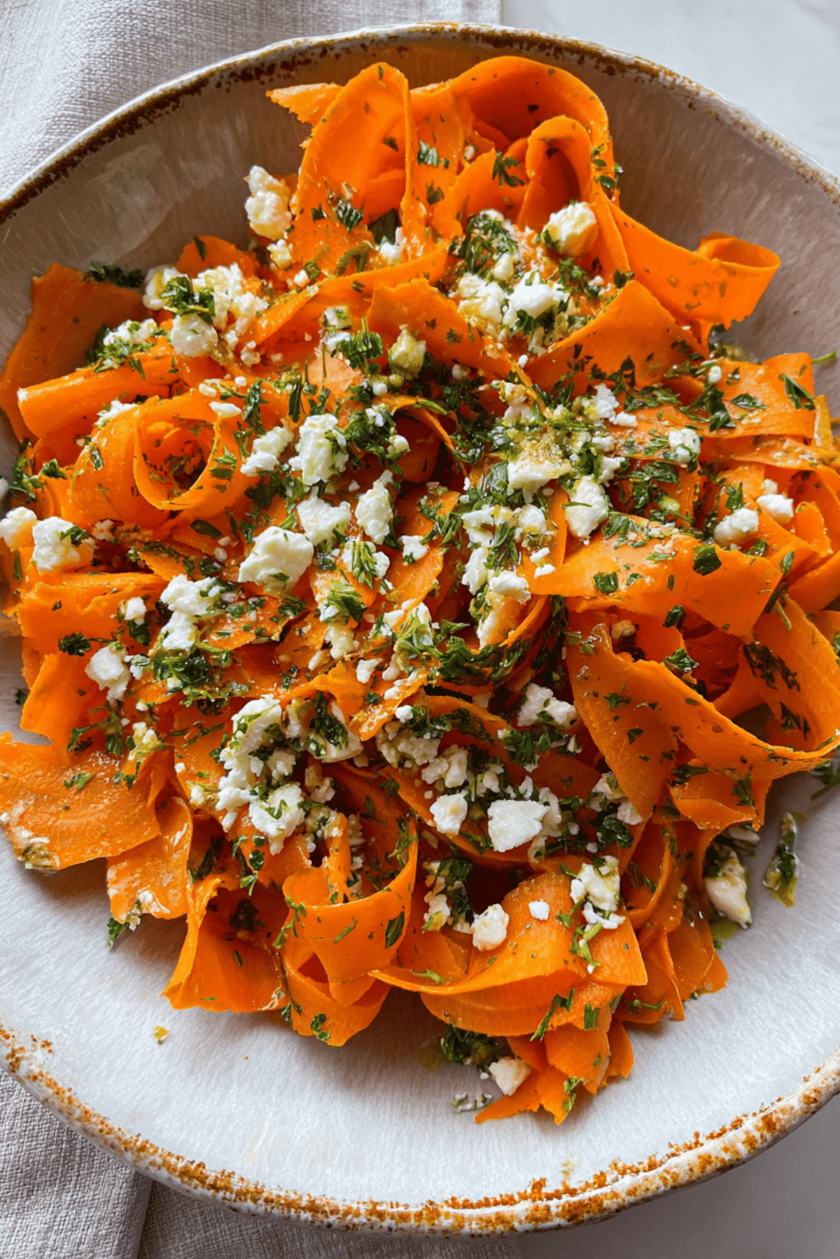Ribbon Carrot Salad